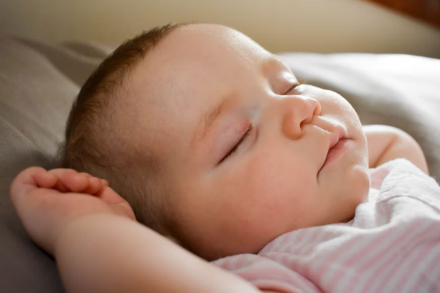 Baby in Crib